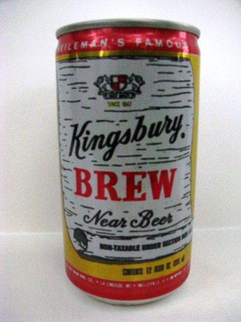 Kingsbury Brew - Near Beer - Heileman - alum